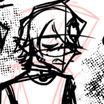 A preview of a sketch of my character Red